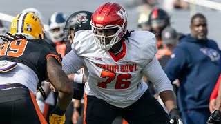 Miami Dolphins OL Patrick Paul Highlights  Senior Bowl  Houston Cougars [upl. by Durand]