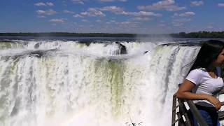 Cataratas del Iguazú  Garganta del diablo  Argentina 2018 [upl. by Anatnom]