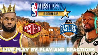 NBA AllStar Game 2024 Live PlayByPlay amp Reactions [upl. by Reviel]