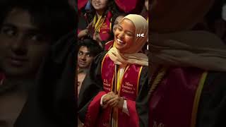 Silenced USC valedictorian Asna Tabassum receives standing ovation [upl. by Adiehsar]