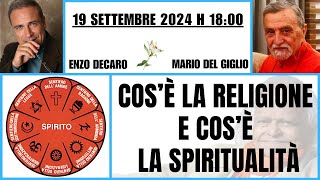 Cosè la religione e cosè la spiritualità [upl. by Ludmilla]