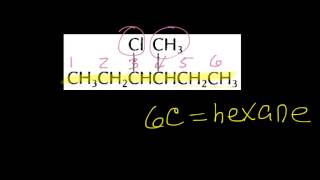 Functional Groups Halocarbons [upl. by Ertnod]