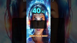 40 Hz Binaural Beats 🧠 BRAIN POWER Boost 🚀 [upl. by Cirdet]