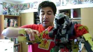 Transformers ROTF Devastator Supreme Class Review [upl. by Himelman]