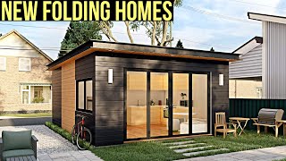 Brand New Folding PREFAB HOMES You Can Buy Right Now [upl. by Licht768]