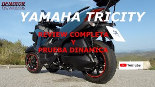 YAMAHA TRICITY 300 2023  REVIEW COMPLETA Y PRUEBA DINAMICA [upl. by Renie]