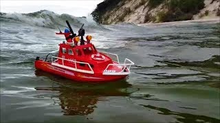 ULTIMATE CHALLENGE Playmobil RC Boat on Huge Waves [upl. by Mutz]