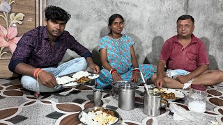 Puja Ke Bad Pahli Baar Ghar Par Khana Khaye [upl. by Lekcar]