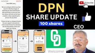 CROWD1 DPN NEW UPDAT HOW TO RECEIVE YOUR DPN SHARES [upl. by Octavla]