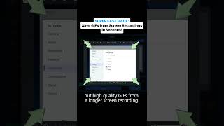 EASIEST Way to Save GIFs from Screen Recordings BeginnerFriendly shorts [upl. by Hasheem]