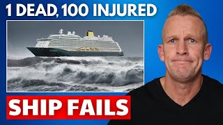 CRUISE NEWS 1 Dead 100 Hurt in Cruise Disaster amp Top Updates [upl. by Popelka]