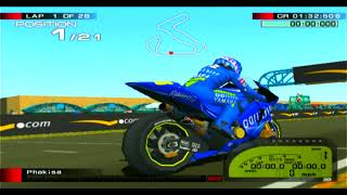 MotoGP 4 PS2  Phakisa 28 Laps Full Yamaha YZRM1 [upl. by Ettedranreb654]