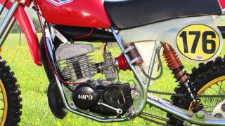 Classic 1979 CCMHiro Motocross Bike [upl. by Antonin566]