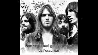 Pink Floyd Lost For Words Traduzione Italiana [upl. by Wilmette603]