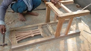 How to Makes an Extremely Beautiful and Sturdy Dining ChairWooden Chair dining chair making wood [upl. by Zimmermann]