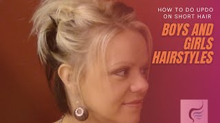 Unlocking Stunning Updos Short Hair Secrets [upl. by Nolyad]