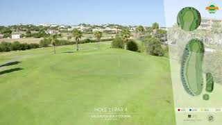 Salgados Golf Course  Hole 1  Par 4 [upl. by Noe]