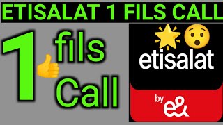 How To Activate etisalat sim card 1 fils call offer 2023 [upl. by Barcellona838]