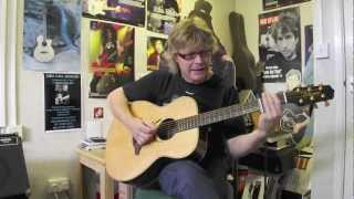 Slide Guitar in open G tuning  Beginner Lesson [upl. by Lupe]