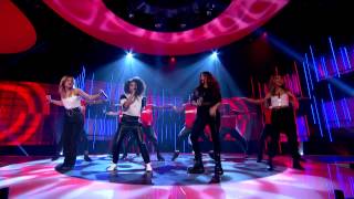 Little Mix perform the official Sport Relief single Word Up live  Sport Relief 2014 [upl. by Ahsiel]