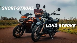 SHORTSTROKE VS LONGSTROKE  can we compare these 2 machines [upl. by Inaluiak]