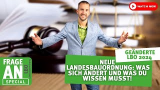 Landesbauordnung NRW Update Der solarisierer erklärt die Neuerungen [upl. by Alag874]