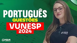 Questões de PORTUGUÊS para a banca VUNESP 2024 [upl. by Potts]