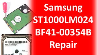 Samsung repair data recovery ST1000LM024 ST500LM012 ST750LM022 HN M101MBB HN M500MBB HN M101MBB H [upl. by Ynetsed]