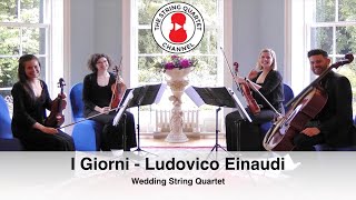 I Giorni Ludovico Einaudi Wedding String Quartet [upl. by Dnalram192]