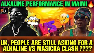 Alkaline Vs Masicka Clash Of The Century Alkalines Electrifying Performance In Miami 2023 [upl. by Justinian]