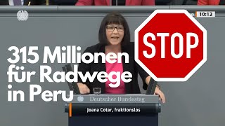 Steuerverschwendung Deutschland Fraktionslose Joana Cotar bringt es auf den Punkt [upl. by Schroer]