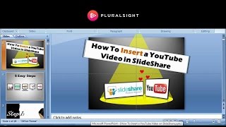 Inserting YouTube Videos On SlideShare [upl. by Ybbob]