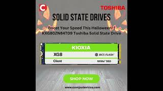 👻 Boost Your Speed This Halloween  KXG80ZN84T09 Toshiba Solid State Drive 🎃💾 solidstatedrive [upl. by Forelli]