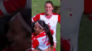 Golazo de Mariana Zamorano en la Libertadores femenina 2024 [upl. by Larentia]