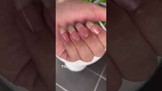 AMAZING 6 week natural nail TRANSFORMATION [upl. by Ylrebma]