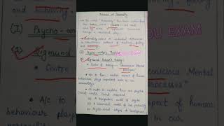 Theories of personality Sigmund Freuds theory part01  tet missiongovernmentjob exampaper [upl. by Anerbas]