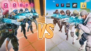 How 5 Controller Champions BEAT 5 PC Champions On MnK  RAINBOW SIX SIEGE [upl. by Niak]