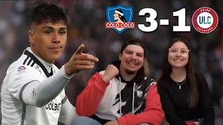 ColoColo vs U La Calera  Reacción a la victoria del Cacique [upl. by Arodoeht]