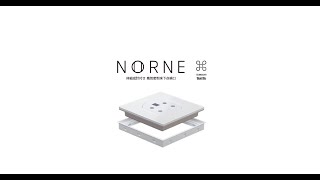 『 NORNE ノルネ 』 ー体組成計付き 高気密型床下点検口ー 製品動画 [upl. by Eenor]