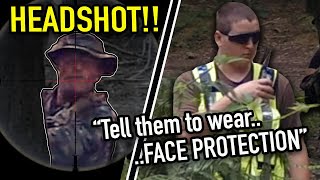 Airsoft Sniper Reported For HEADSHOTS 😱really [upl. by Neeruan]