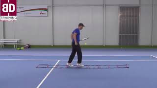 Tennis Koordination verbessern PART 4 I Koordinationstraining I Tennis Technik HD [upl. by Enneirda947]