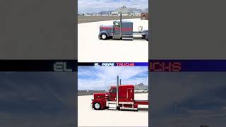 W900a vs Peterbilt 389 w900a peterbilt389 kenworth peterbilt [upl. by Autry]