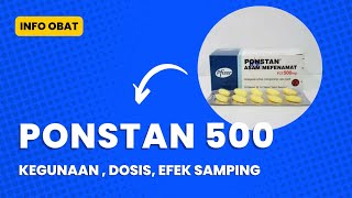 Obat PONSTAN  Kegunaan Dosis Efek Samping [upl. by Toland]