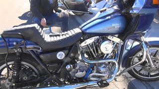 141 1983 fxrt shovelhead dyna ignition timing adj brake repair 197984 FXR FLT harley tatro machine [upl. by Statis]