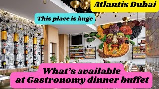 Gastronomy Atlantis the Royal Dubai Full tour of dinner WE WERE SHOCKED [upl. by Ssidnak585]