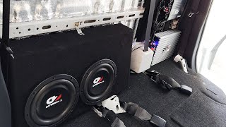 Toyota HiLux Subwoofer amp Speaker Audio Upgrade DIY  INSTALL  BASS TEST [upl. by Nodgnal273]