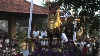 Balinese Cremation Ceremony [upl. by Lertnom]