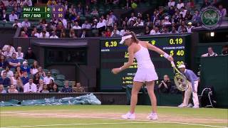 Leander Paes amp Martina Hingis vs Alexander Peya amp Timea Babos [upl. by Werby]