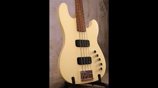 51 P Bass quotVintage Whitequot active 3 band Eq by Alnus Bass 2016 [upl. by Euqinor]