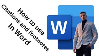 How to Insert Citations and Footnotes in Microsoft Word [upl. by Ettezyl823]